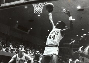 Relive SoCon basketball history February 19, 1983, as George Singleton’s 34-point effort shines despite Furman’s loss to The Citadel.