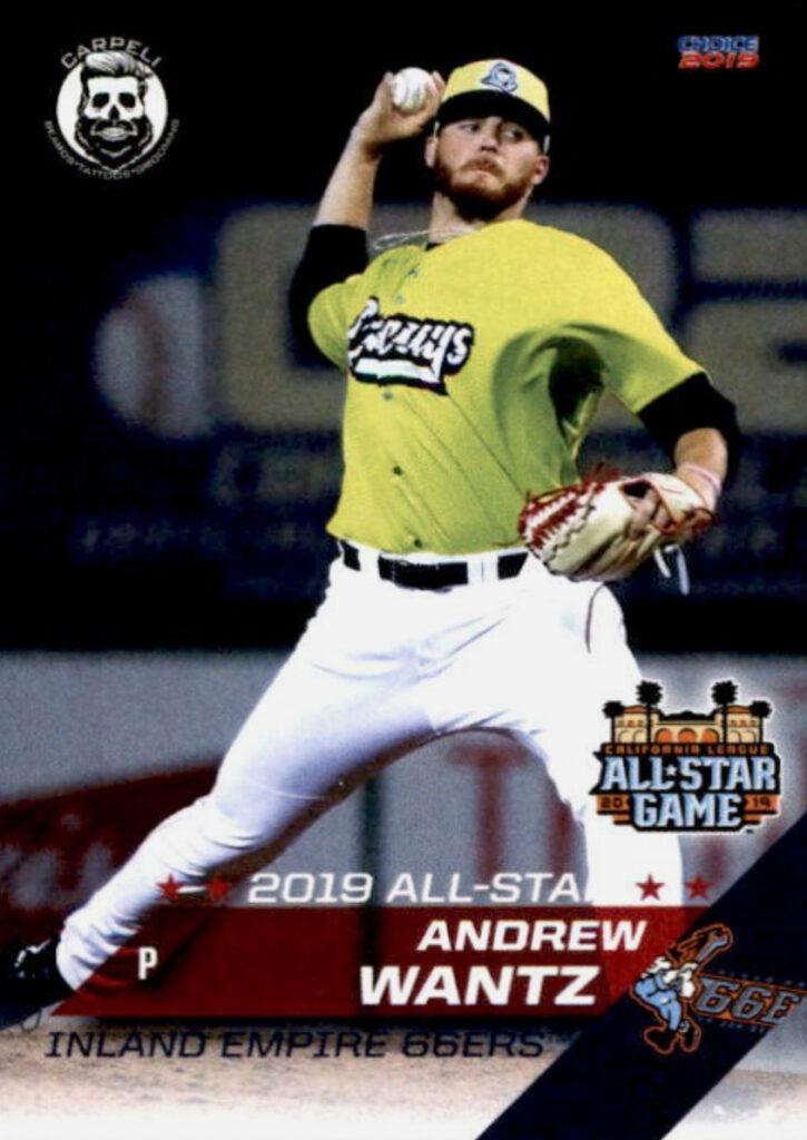 Andrew Wantz UNCG baseball MLB career